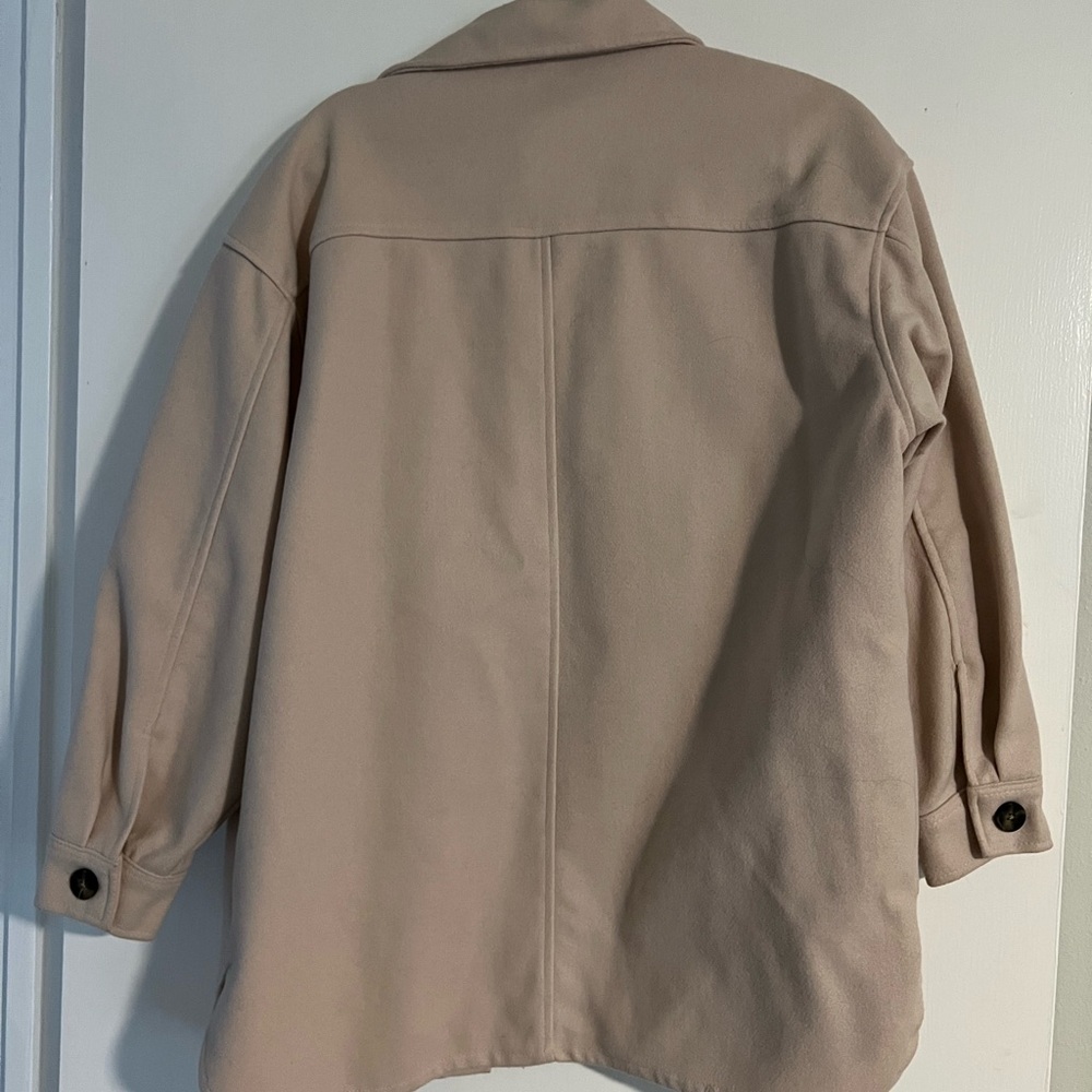 Beige Shacket - Picture 3 of 3